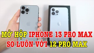 Mở hộp iPhone 13 Pro Max so với iPhone 12 Pro Max để thấy 6 khác biệt