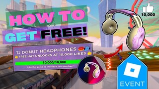 Full Guide! [ROBLOX EVENT 2022!] How to get TJ Donut Headphones in Tommy Play!