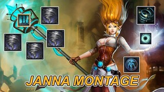 Janna Montage 2020 - Best Janna Plays - Satisfy Teamfight & Kill Moments - League of Legends - s10