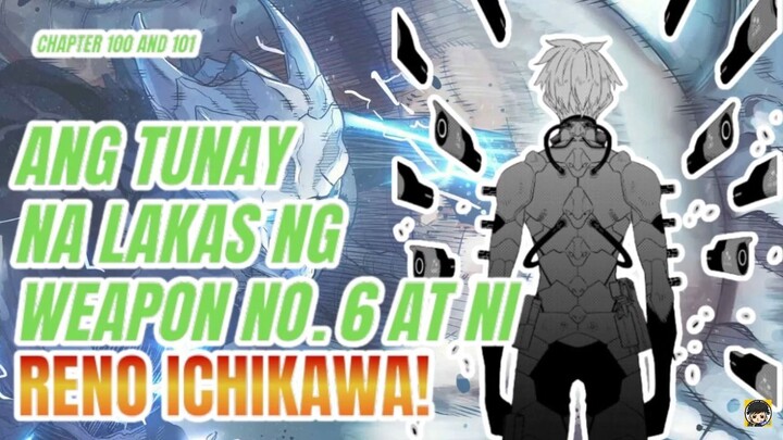 Kaiju no. 8 chapter 100 and 101. Ang kakayahan ni Reno Ichikawa!