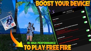 Fix lag Smooth Graphics 90Fps High Performance Free Fire / Boost Your Device!