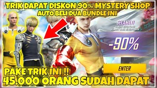 TRIK DAPAT DISKON 90% MYSTERY SHOP ONE PUNCH MAN / OPM - GARENA FREE FIRE !!