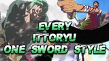 EVERY ZORO'S ITTORYU STYLE BEFORE & AFTER TIME SKIP