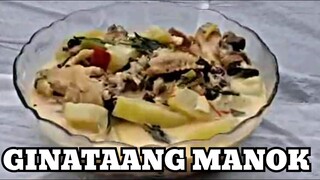 GINATAANG MANOK SOBRANG SARAP TALAGA ANG LUTONG PINOY | KABSAT SAM