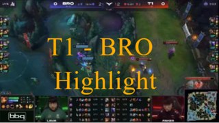 LCK highlight - T1 vs BRO -p3