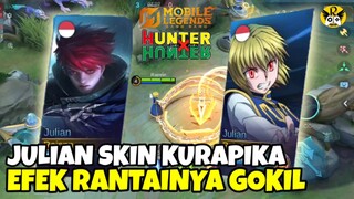 Ketika Pengendali Rantai Muncul di Land Of Down - Skin Collab HunterXHunter X MLBB