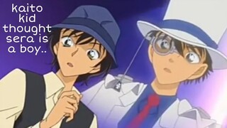 reason behind why kaito kid thought Sera is a boy...|Detective conan|#conan_heiji#detectiveconan