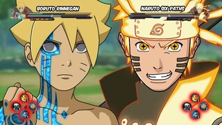 NARUTO SIX PATHS OVERPOWER V2 & BORUTO RINNEGAN | Naruto Storm 4 MOD