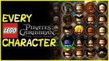 EVERY CHARACTER in LEGO Pirates of the Caribbean: The Video Game (2011)