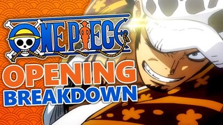 OVER THE TOP! One Piece Opening 22 ANIMATION BREAKDOWN