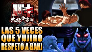 LAS 5 VECES QUE BAKI ENORGULLECIÓ A SU PADRE YUJIRO HANMA