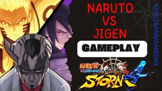 Naruto vs Jigen Gameplay Naruto Ninja Storm 4