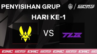 Team Vitality vs TLG | HARI 1 | MWI 2024 X EWC Group Stage | (IND)