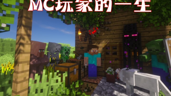 【Minecraft】 Có bao nhiêu người chơi MC đã được ghi lại trong đoạn phim ngắn này