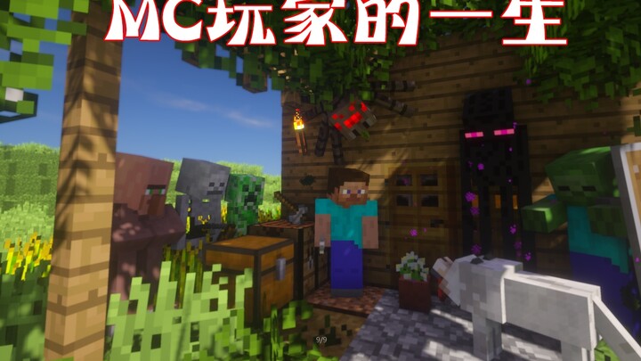 Minecraft】Berapa banyak pemain MC yang direkam dalam film pendek ini