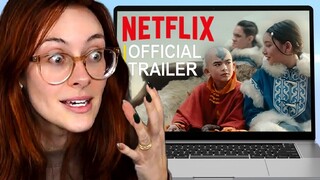 Toph's Voice Actor REACTS To NETFLIX 'Avatar: The Last Airbender' Official Trailer 🌊⛰🔥🌪