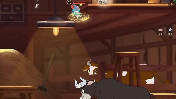 Cat and mouse extreme comeback, the mouse is very good and makes the cat on the other side unwilling