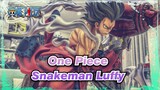 [One Piece] Garage Kit Sculpture, Gear Fourth Snakeman Luffy, Unboxing
