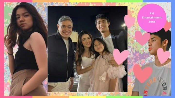 Para paraan kamay ni Donny sa kamay ni Belle sa Family Picture ng DONBELLE