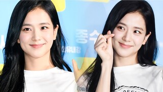 JISOO attended the VIP preview of the movie "Smuggling"