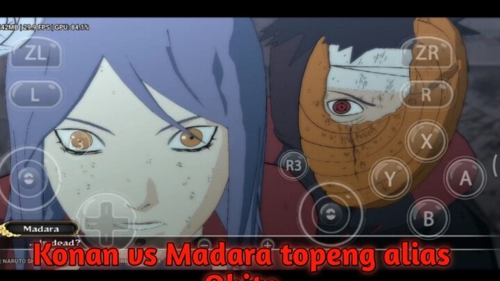 Konan vs Madara Naruto Shippuden: Ultimate Ninja Storm 3