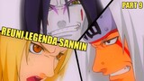Misi Pencarian Tsunade | Naruto vs Kabuto & Jiraiya vs Orochimaru | Alur Cerita Naruto Kecil Part 9