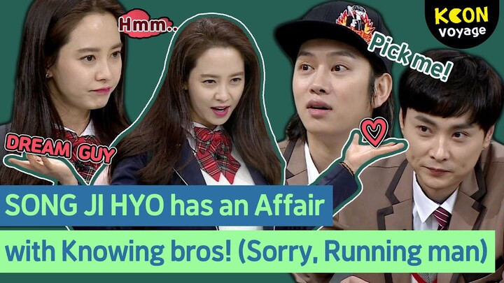 SONG JI HYO wants to have an AFFAIR with Knowing bros and FORGET about RUNNING MAN! #SongJiHyo