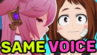 Yae Miko Japanese Voice Actor In Anime Roles [Ayane Sakura] (Yotsuba, Uraraka, Gabi) Genshin Impact