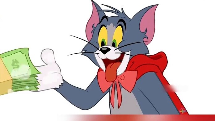 Ketiga babi kecil tersebut memasuki dunia Tom dan Jerry, dan kedua animasi tersebut dihubungkan bers