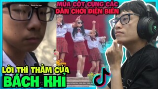 LỜI THÌ THẦM CỦA BÁCH KHỈ VÀ MÚA QUẠT CÙNG GÁI ĐIỆN BIÊN CƯỜI ĐAU RUỘT | HÙNG AKIRA XEM TIK TOK VN