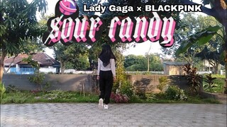 Lady Gaga, BLACKPINK - Sour Candy | Hijab dance cover choreography by Diana