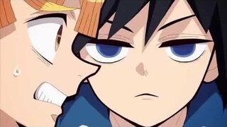 giyuu chasing zenitsu