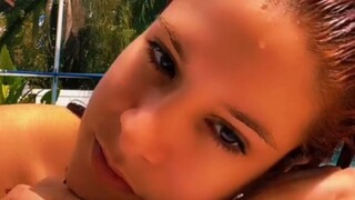 Cuban sister bikini hot dance on vacation, so hot