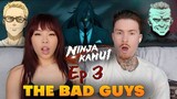 THE VILLAINS...  | Ninja Kamui Ep 3 Reaction