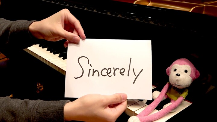 【触手猴】「Sincerely」を弾いてみた【ヴァイオレット・エヴァーガーデンOP】