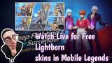 How to find skin redeem code in mobile legends | Livestream Tournament skin code