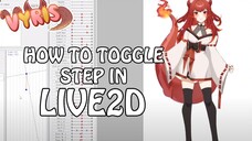 How To Make A Step Toggle In Live2D With Physics