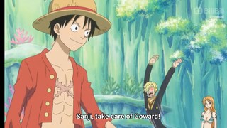 when luffy trust a woman in sanji haahah🤣🤣