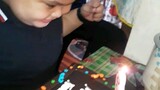 birthday boy happy sya kahit walang handa basta may cake😍😍😍😍