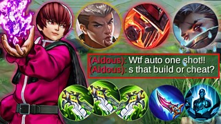 20 KILLS BRUTAL DAMAGE!! NEW DYRROTH (AUTO 1 SHOT) BUILD MYTHICAL GLORY TOP 1 GLOBAL DYRROTH