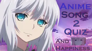 ANIME SONG QUIZ #2 (50 SONGS)