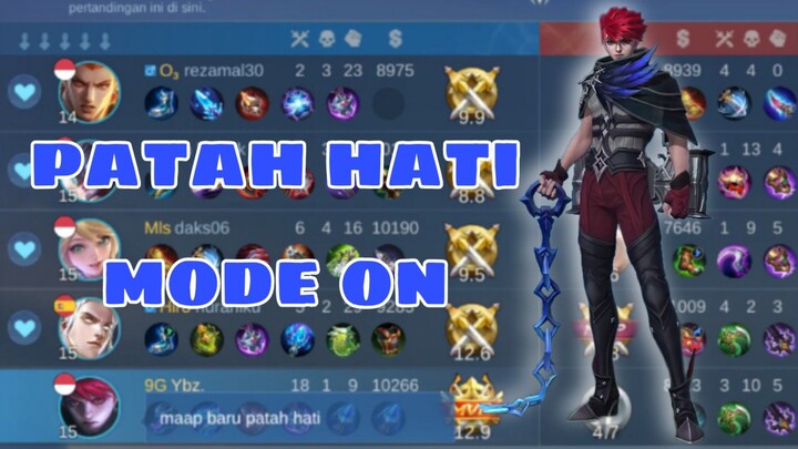 Mode Patah hati nyala, Belerick dan Hanzo Ketar ketir 🤣🤣😭