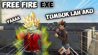 FREE FIRE EXE MOMENT LUCU INDONESIA #6
