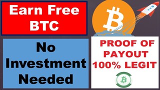 Earn BTC for FREE I Earn Free with no investment I Btc mining I Bitcoin Mining