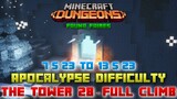 The Tower 28 [Apocalypse] Full Climb, Guide & Strategy, Minecraft Dungeons Fauna Faire