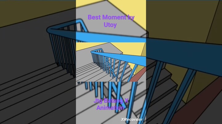 Best Moment by Utoy Pt 86 (by Jtg Batang X Animation #shorts #anime #animation #pinoyanimation