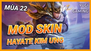 Mod Skin Hayate Kim Ưng Sát Thủ Mới Nhất Mùa 22 Full Hiệu Ứng Không Lỗi Mạng | Yugi Gaming