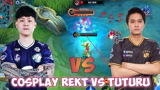 TOP GLOBAL CLAUDE VS GRANGGER MALAH COSPLAY MOMENT REKT VS TUTURU DUO LEGENDA MARKSMAN IS BACK!!