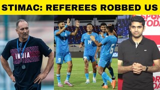 India coach SLAMS referees after India's loss in King's Cup semi-final | Sports Today