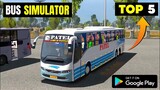 Top 5 Bus Simulator Games For Android Hindi l Best Bus Driving Games For Android (Online/Offline)